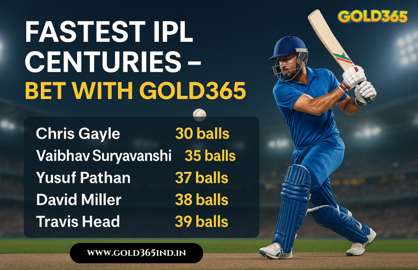 Top Fastest Hundreds in IPL – Watch and Bet on Gold365